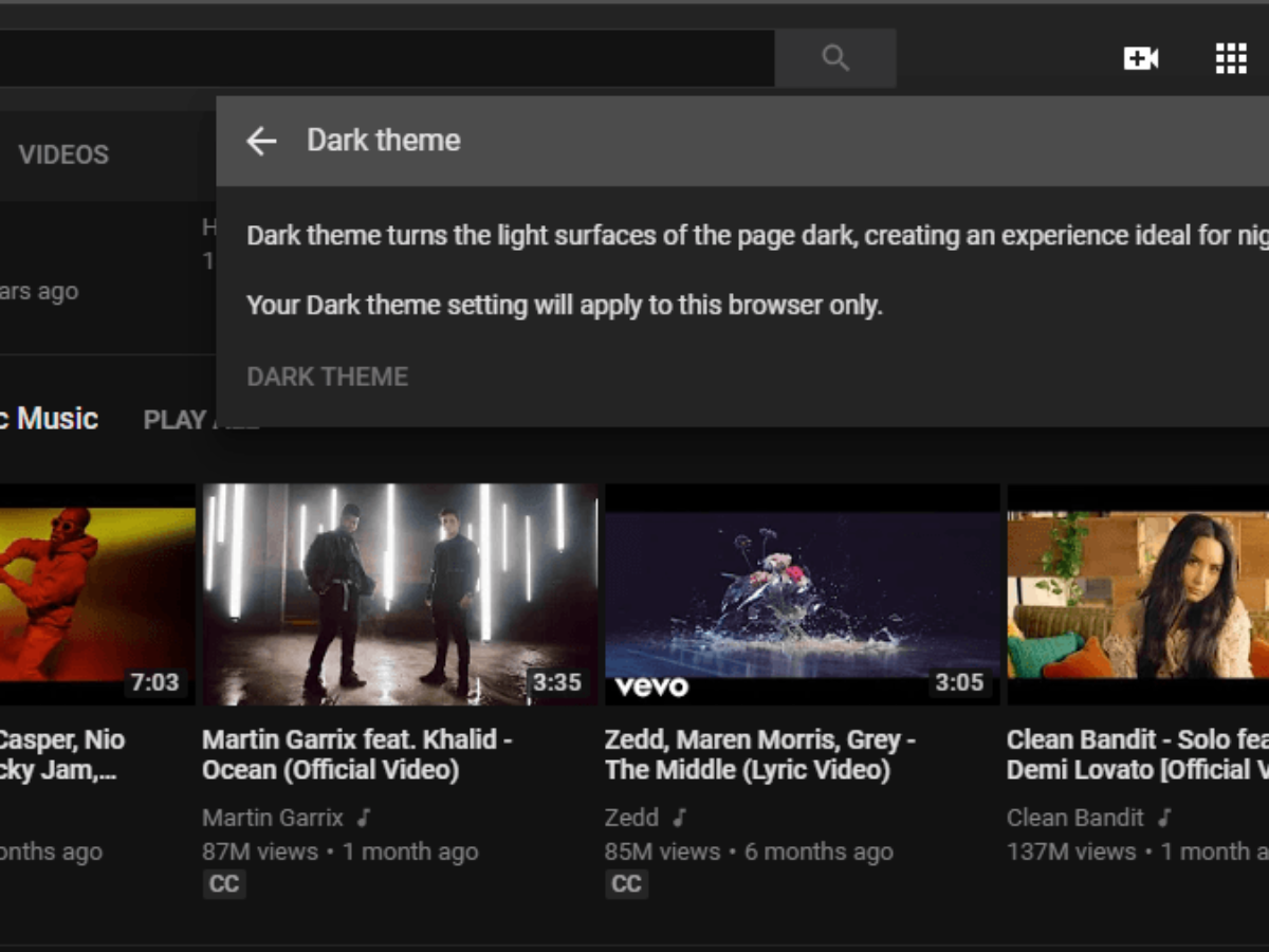 Youtubeでダークテーマ ダークモード を設定方法 やり方 背景を黒く変更して夜の視聴に備えよう Vpn Torrent管理情報局